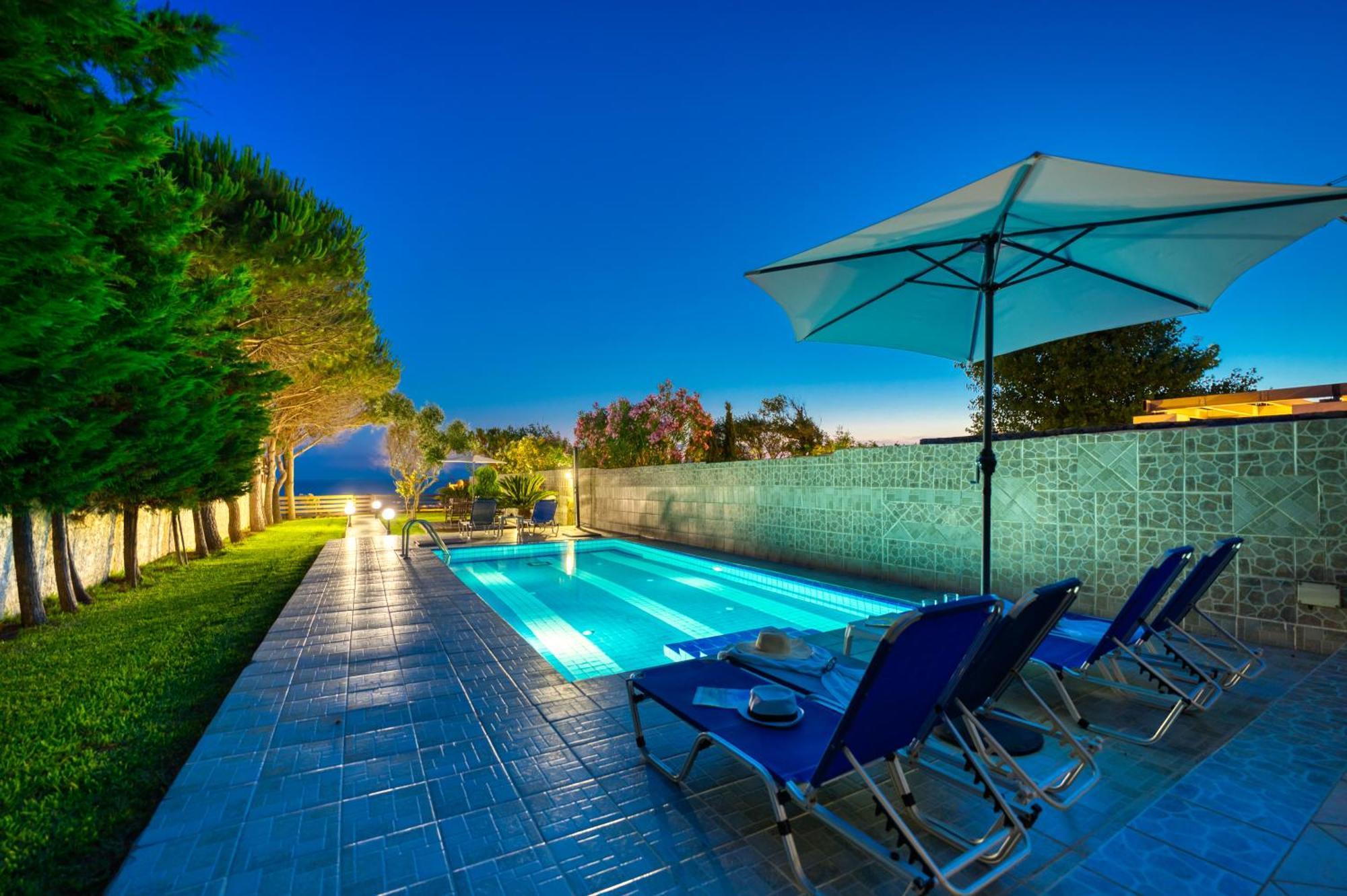 Villa Angela Ágios Matthaíos Exteriér fotografie