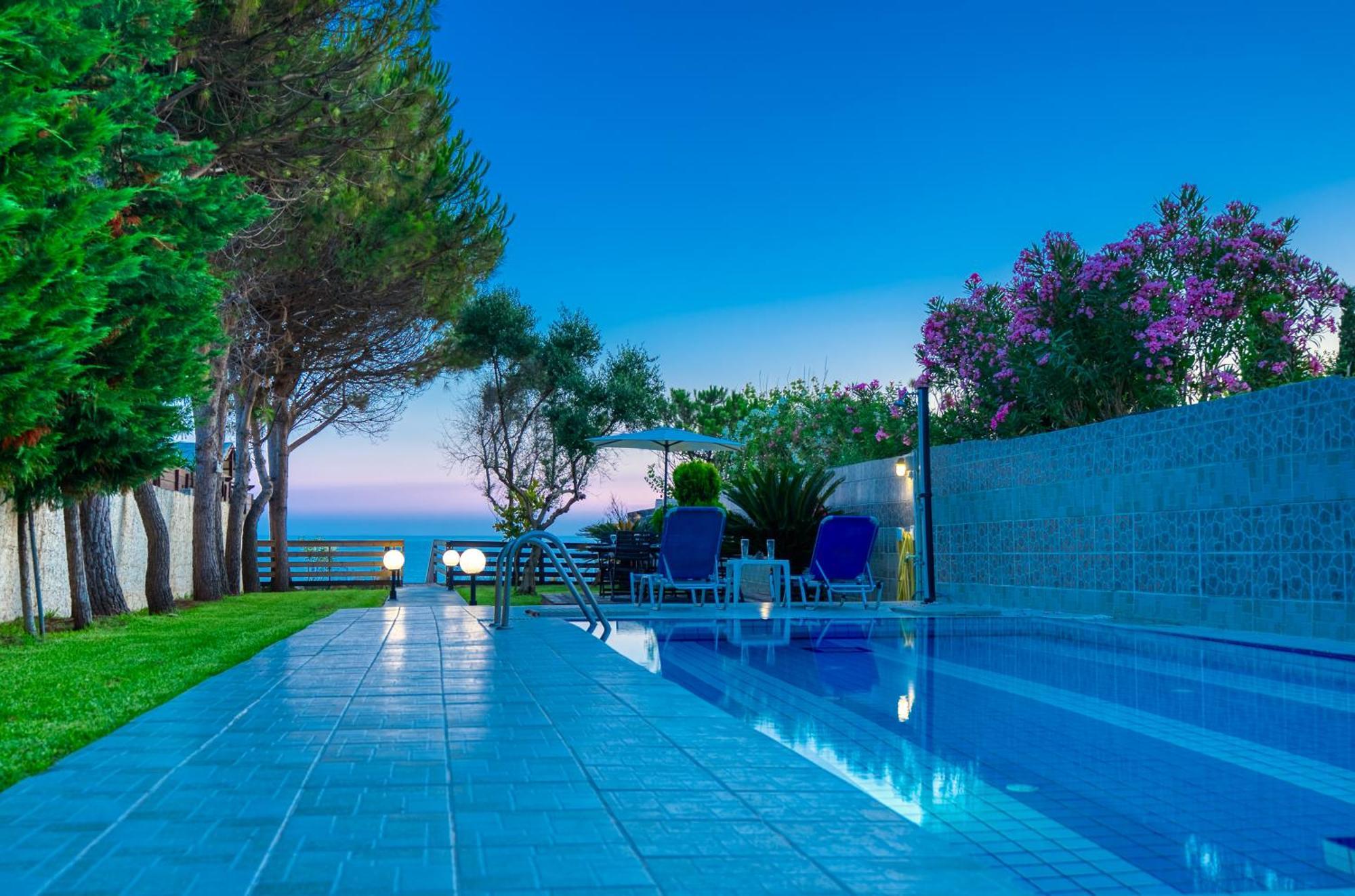 Villa Angela Ágios Matthaíos Exteriér fotografie